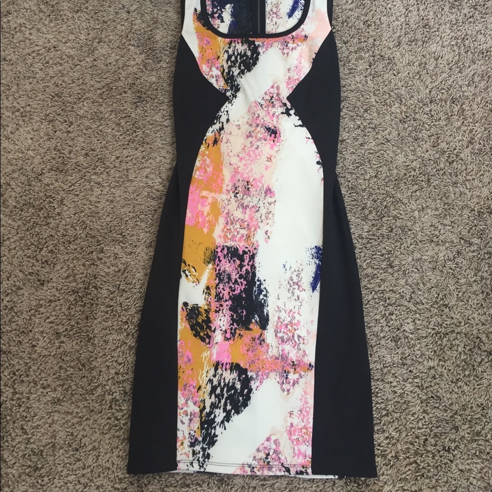 Tight multicolor dress